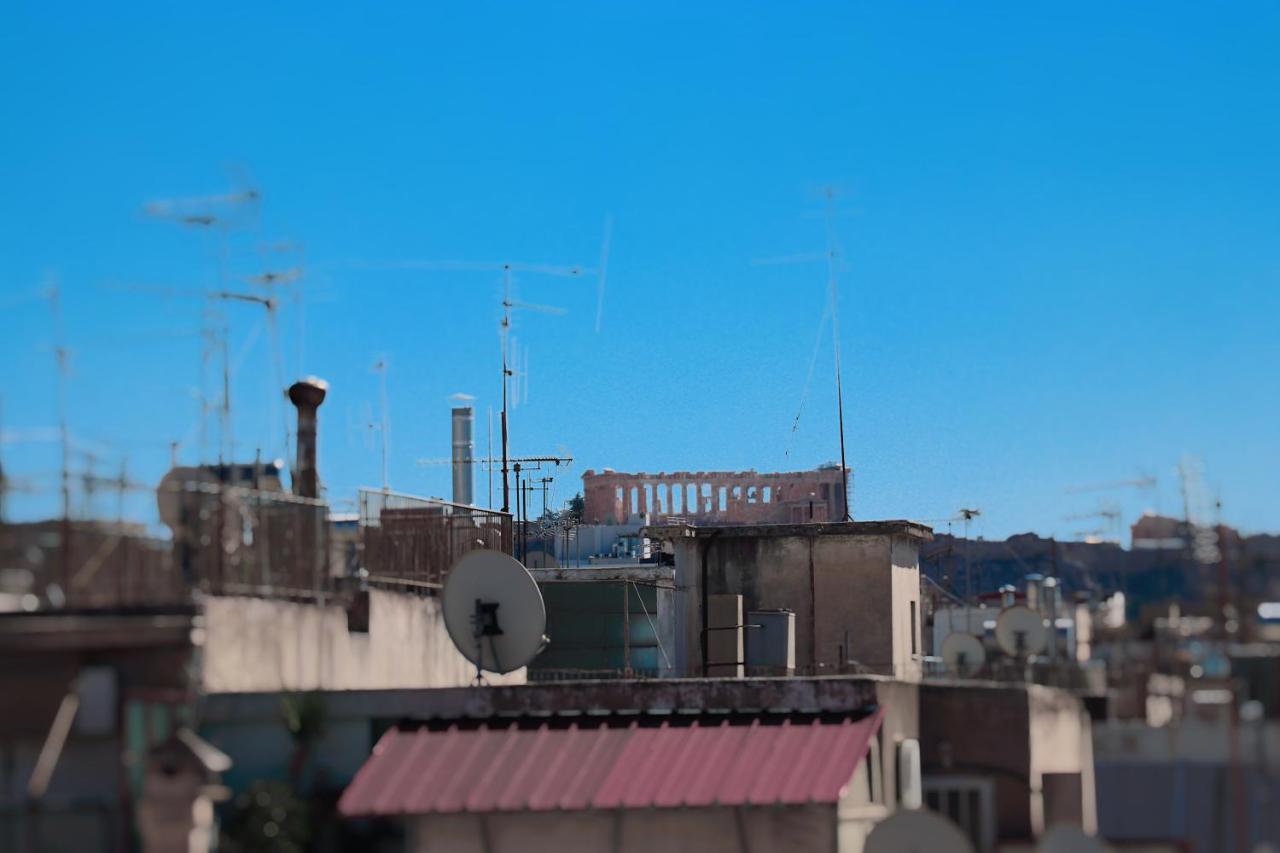 아테네 Penthouse With Acropolis View 아파트 외부 사진